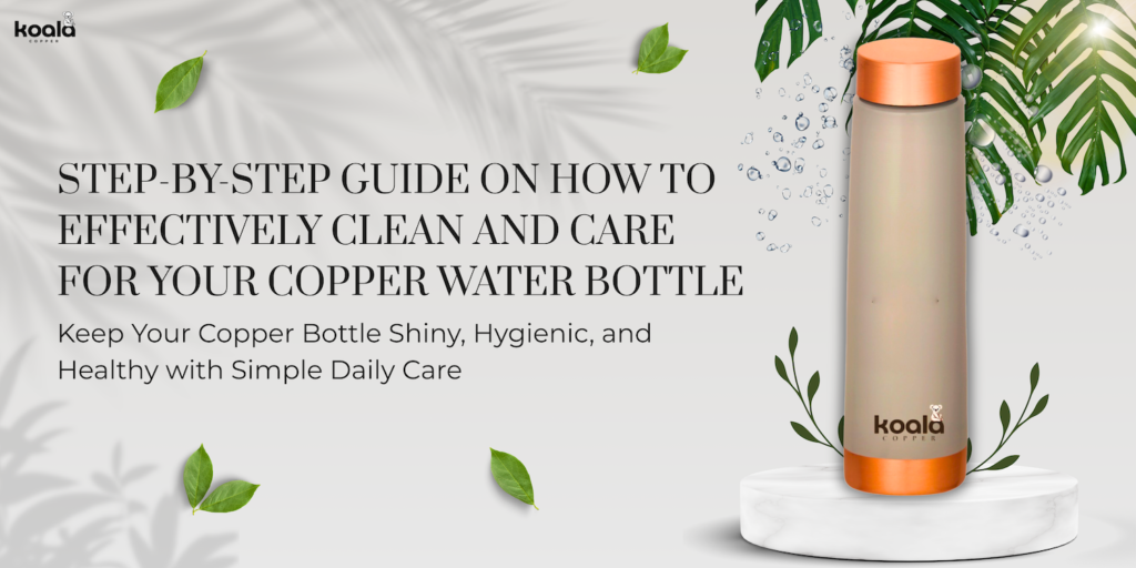 how to clean a copper water bottle