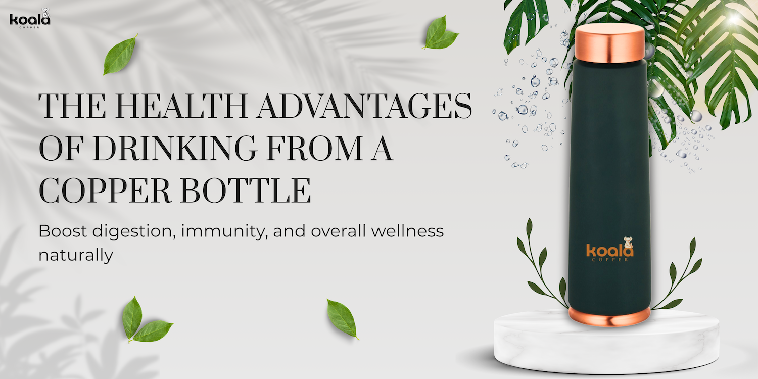 Advantages of Drinking from a Copper Bottle