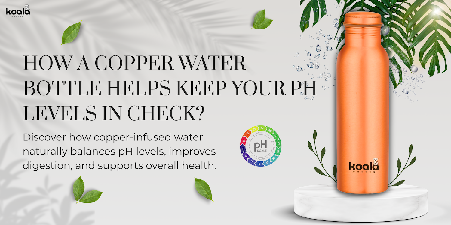 how to choose a copper water bottle to balance pH level